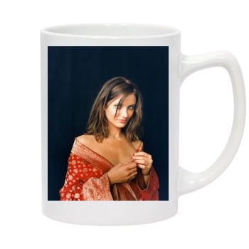 Cameron Diaz 14oz White Statesman Mug