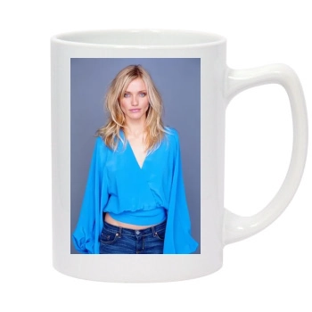 Cameron Diaz 14oz White Statesman Mug