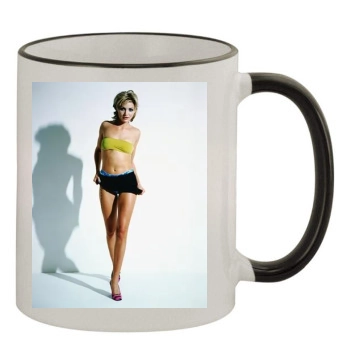 Cameron Diaz 11oz Colored Rim & Handle Mug