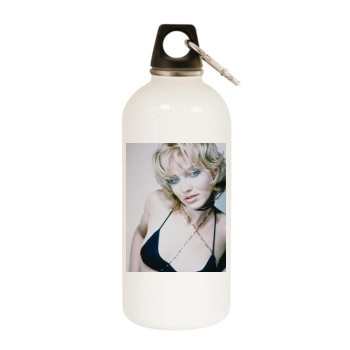 Cameron Diaz White Water Bottle With Carabiner