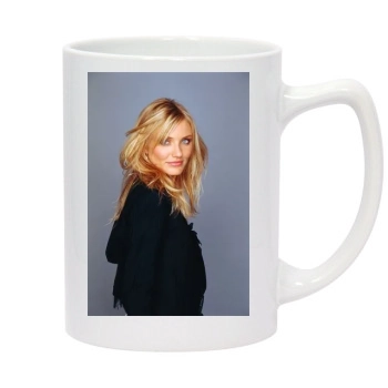 Cameron Diaz 14oz White Statesman Mug