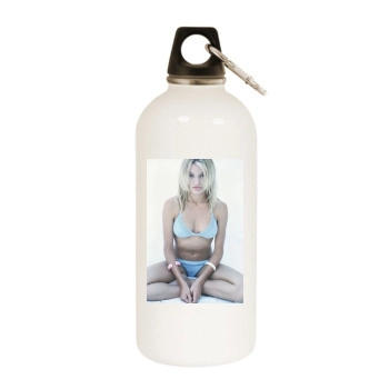 Cameron Diaz White Water Bottle With Carabiner