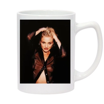 Cameron Diaz 14oz White Statesman Mug