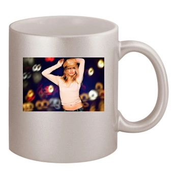 Cameron Diaz 11oz Metallic Silver Mug