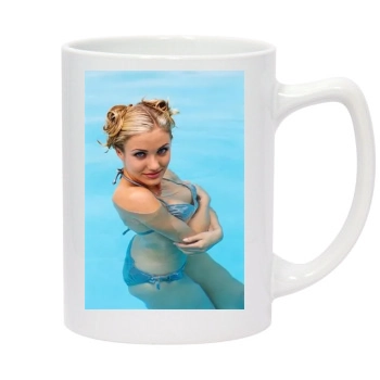 Cameron Diaz 14oz White Statesman Mug