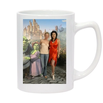 Cameron Diaz 14oz White Statesman Mug