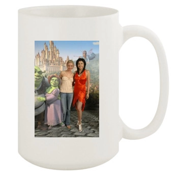 Cameron Diaz 15oz White Mug