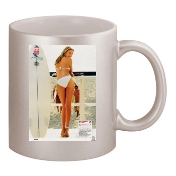 Cameron Diaz 11oz Metallic Silver Mug