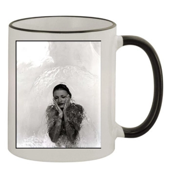 Cameron Diaz 11oz Colored Rim & Handle Mug