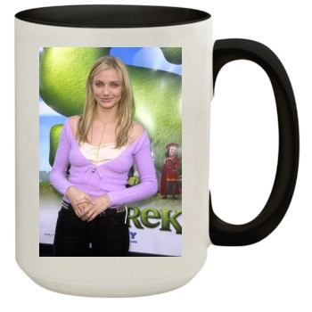 Cameron Diaz 15oz Colored Inner & Handle Mug