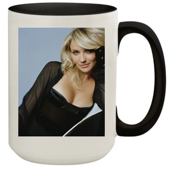 Cameron Diaz 15oz Colored Inner & Handle Mug