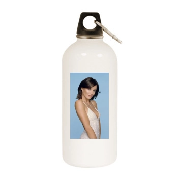 Cameron Diaz White Water Bottle With Carabiner