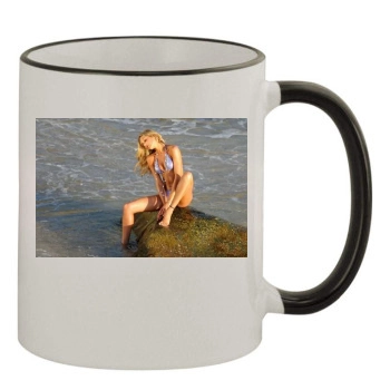 Candice Swanepoel 11oz Colored Rim & Handle Mug