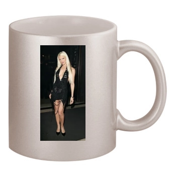 Caprice Bourret 11oz Metallic Silver Mug