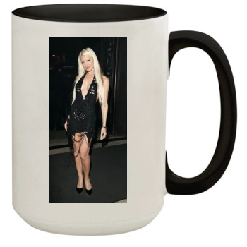 Caprice Bourret 15oz Colored Inner & Handle Mug