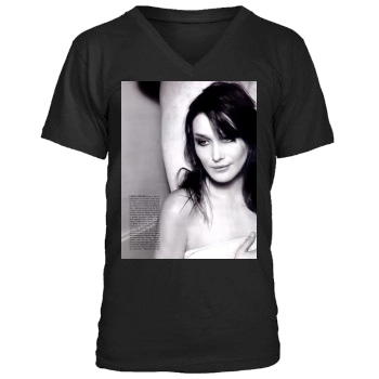 Carla Bruni Men's V-Neck T-Shirt