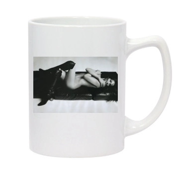 Carla Bruni 14oz White Statesman Mug