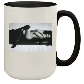 Carla Bruni 15oz Colored Inner & Handle Mug