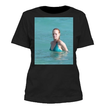 Marg Helgenberger (bikini) Women's Cut T-Shirt