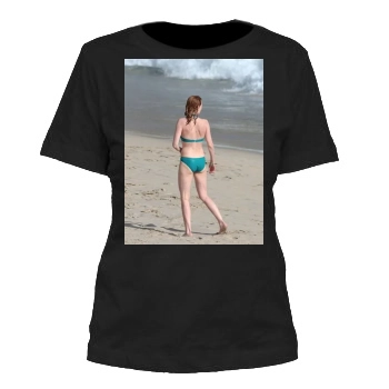 Marg Helgenberger (bikini) Women's Cut T-Shirt