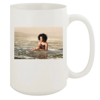 Rihanna (bikini) 15oz White Mug