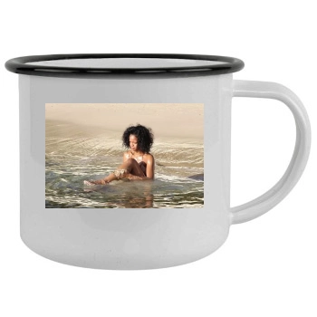 Rihanna (bikini) Camping Mug