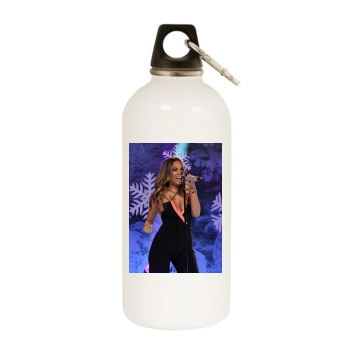 The Saturdays (live) White Water Bottle With Carabiner