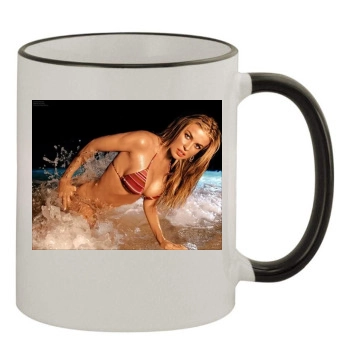 Carmen Electra 11oz Colored Rim & Handle Mug