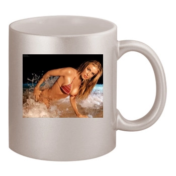 Carmen Electra 11oz Metallic Silver Mug