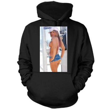 Carmen Electra Mens Pullover Hoodie Sweatshirt