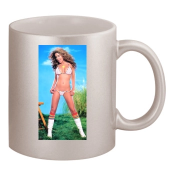 Carmen Electra 11oz Metallic Silver Mug