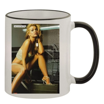 Carmen Electra 11oz Colored Rim & Handle Mug