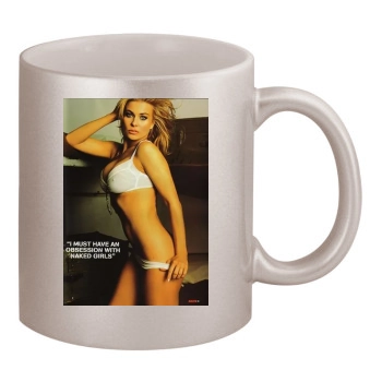 Carmen Electra 11oz Metallic Silver Mug