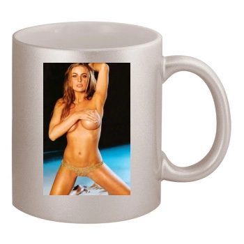 Carmen Electra 11oz Metallic Silver Mug