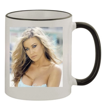 Carmen Electra 11oz Colored Rim & Handle Mug