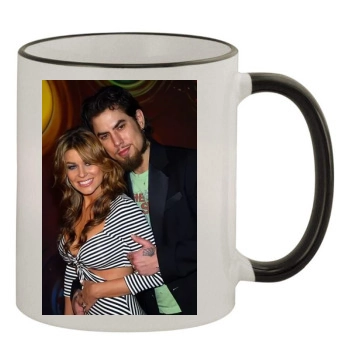 Carmen Electra 11oz Colored Rim & Handle Mug