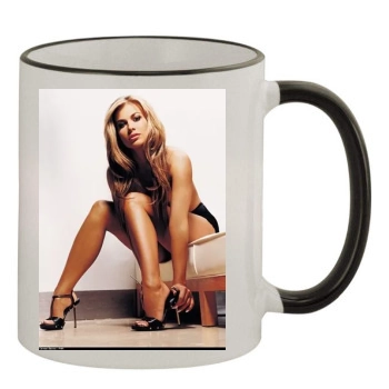 Carmen Electra 11oz Colored Rim & Handle Mug