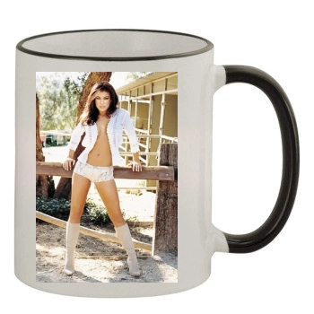 Carmen Electra 11oz Colored Rim & Handle Mug