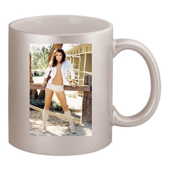 Carmen Electra 11oz Metallic Silver Mug