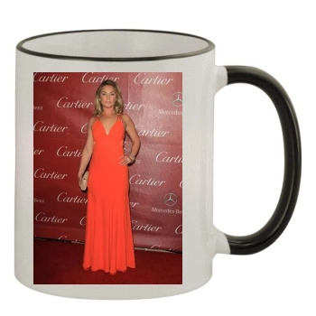 Elisabeth Rohm (events) 11oz Colored Rim & Handle Mug