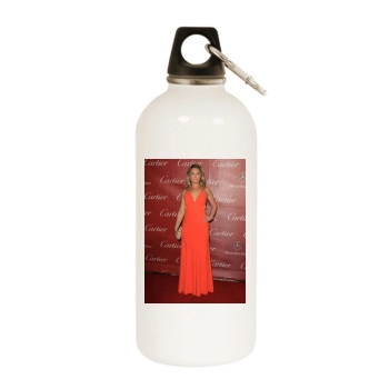 Elisabeth Rohm (events) White Water Bottle With Carabiner