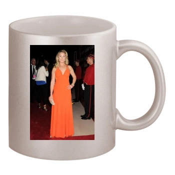 Elisabeth Rohm (events) 11oz Metallic Silver Mug