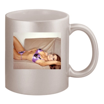 Carmen Electra 11oz Metallic Silver Mug