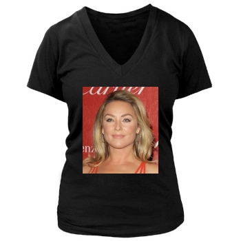 Elisabeth Rohm (events) Women's Deep V-Neck TShirt