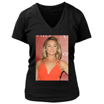 Elisabeth Rohm (events) Women's Deep V-Neck TShirt