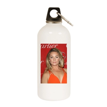 Elisabeth Rohm (events) White Water Bottle With Carabiner