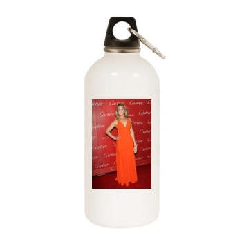 Elisabeth Rohm (events) White Water Bottle With Carabiner