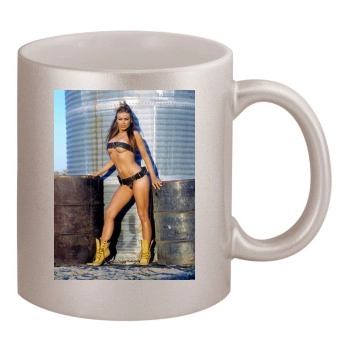 Carmen Electra 11oz Metallic Silver Mug