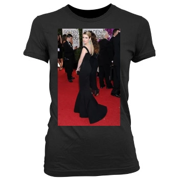 Emma Roberts (events) Women's Junior Cut Crewneck T-Shirt