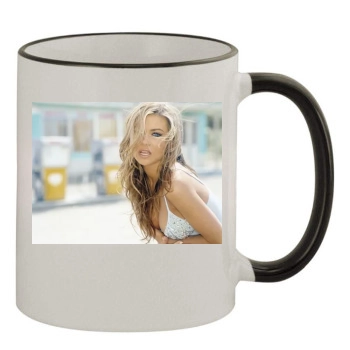 Carmen Electra 11oz Colored Rim & Handle Mug